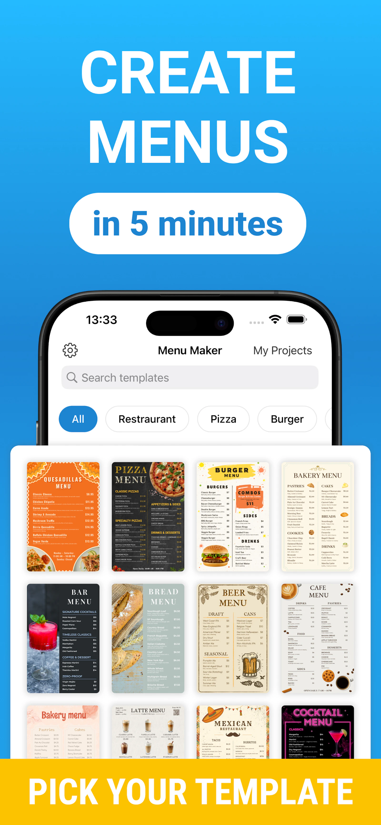 Menu Maker screenshot 3