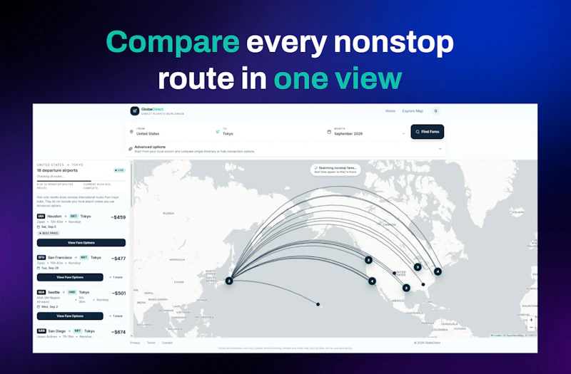 GlobeDirect screenshot 2