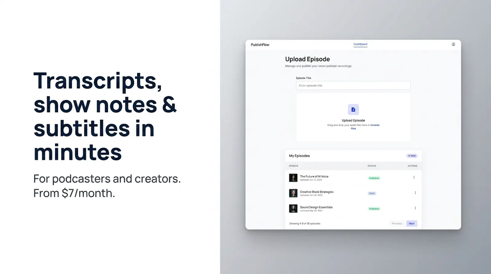 PublishFlow screenshot 1