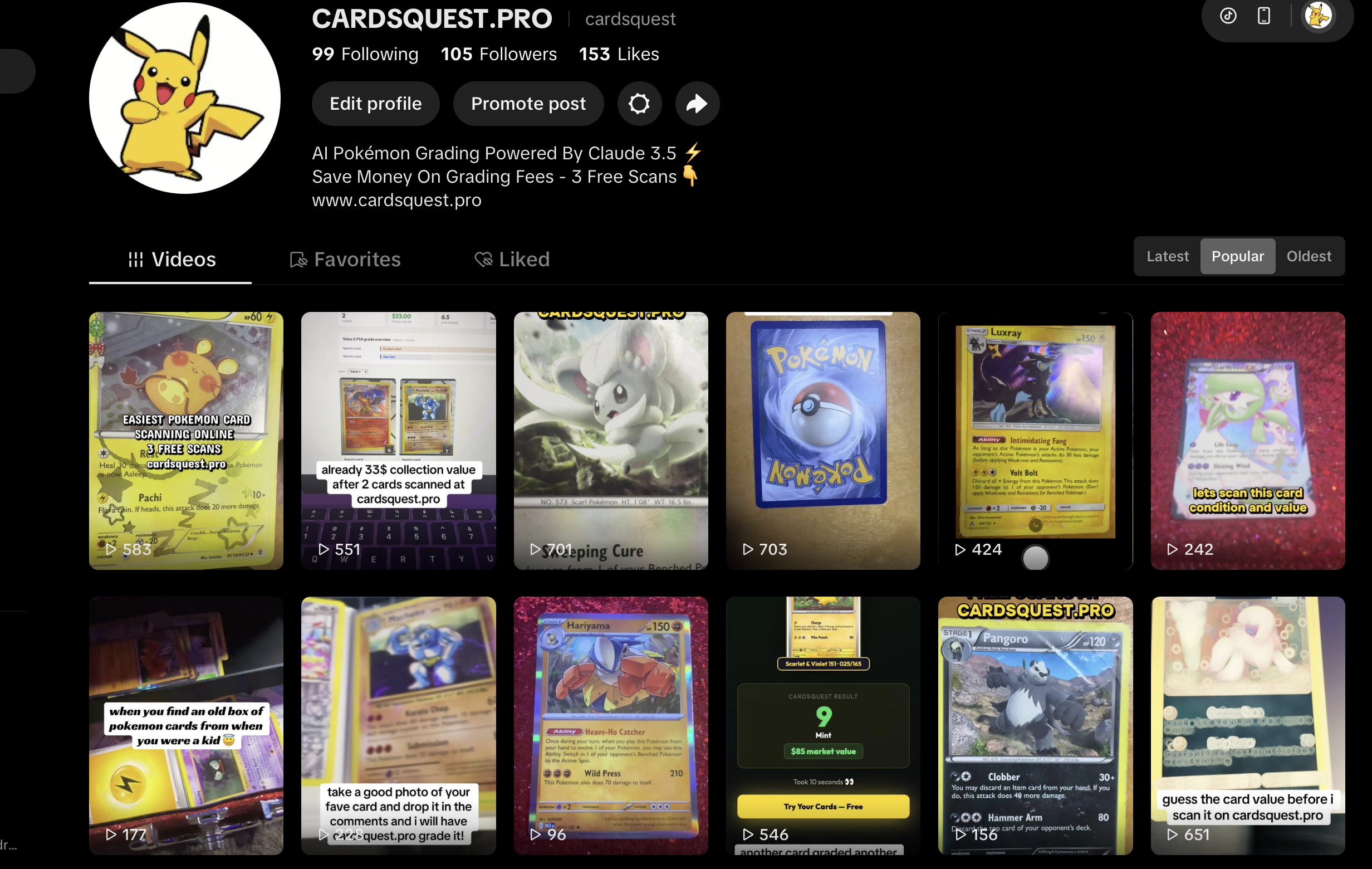 AI powered Pokemon Grading gallery image
