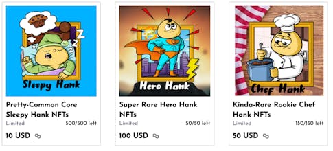 Hank Hummii's OG NFTs gallery image