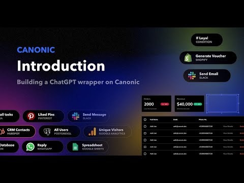 startuptile Canonic-Build full-stack apps & automations without code