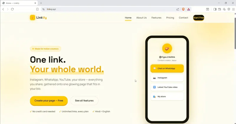 LinkVy screenshot 2