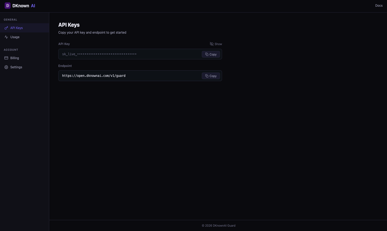 DKnownAI Guard gallery image
