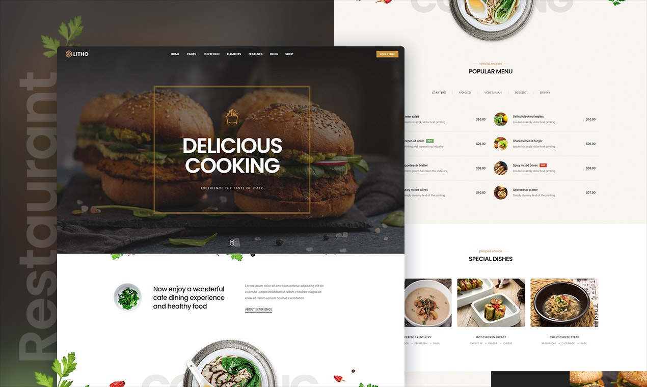 ธีม Litho - ธีม WordPress Elementor Multipurpose media 5