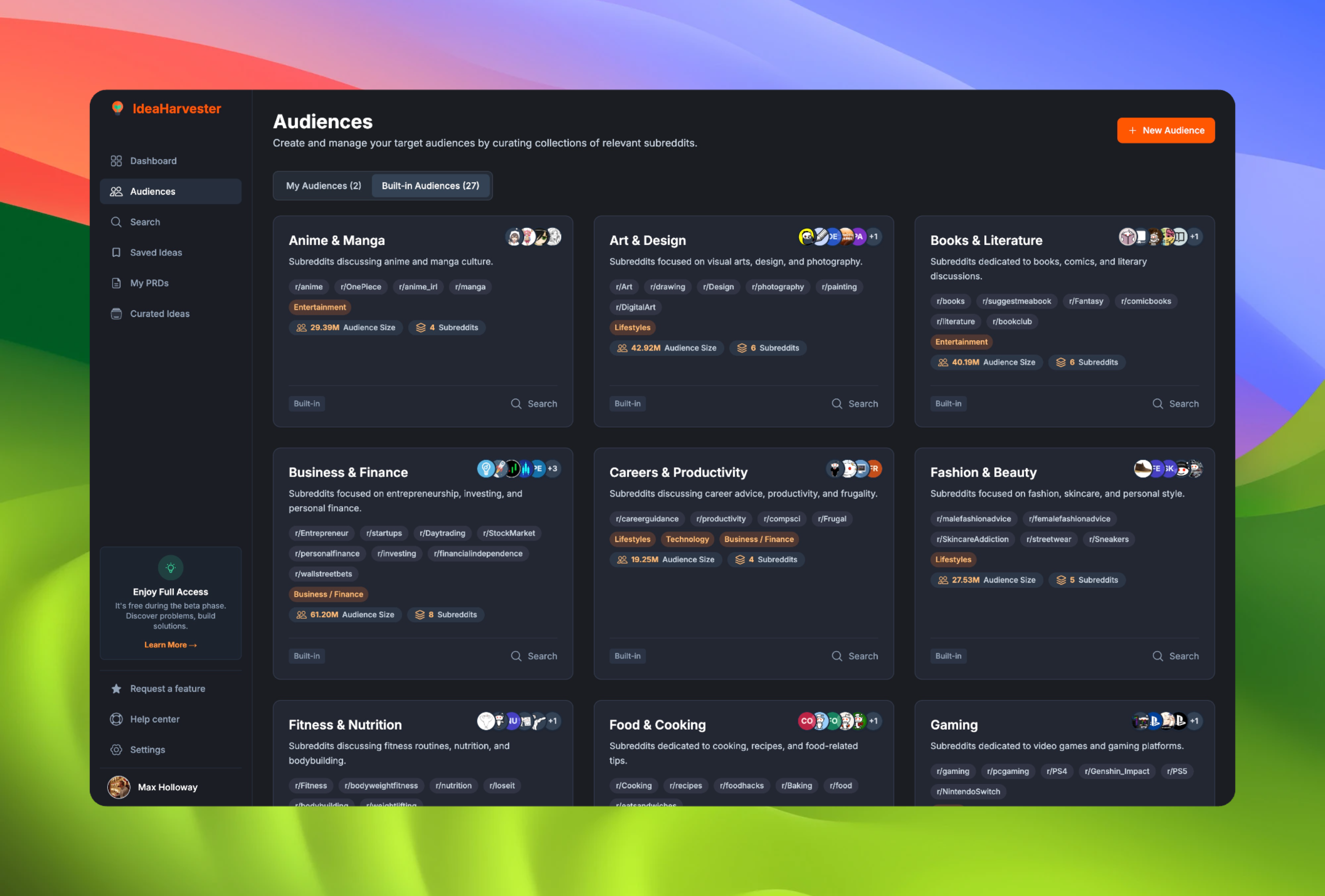 IdeaHarvester gallery image