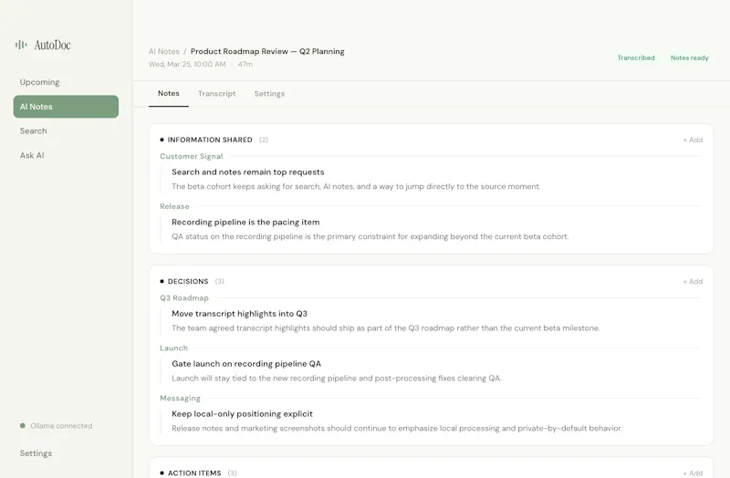 AutoDoc screenshot 2