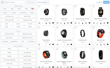 The Fitness Tracker Database gallery image