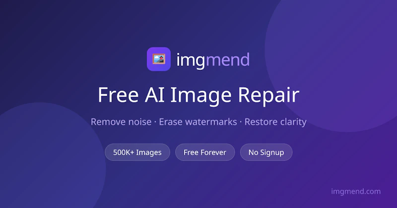 imgmend screenshot 1