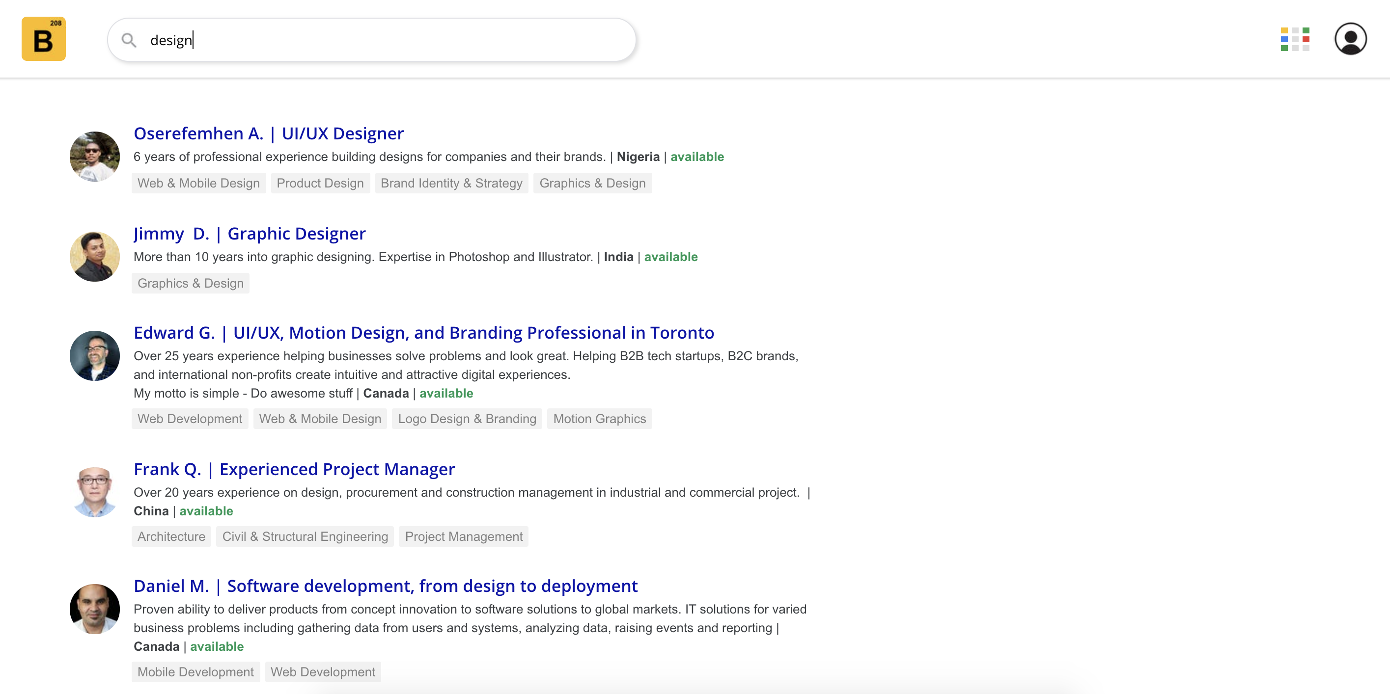 A Search Engine for Superpowers. gallery image