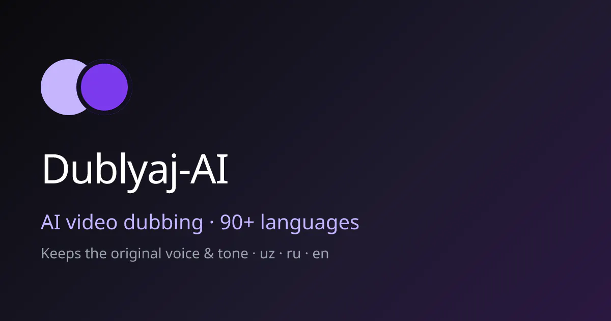 Dublyaj AI gallery image