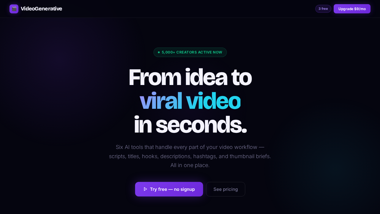VideoGenerative gallery image