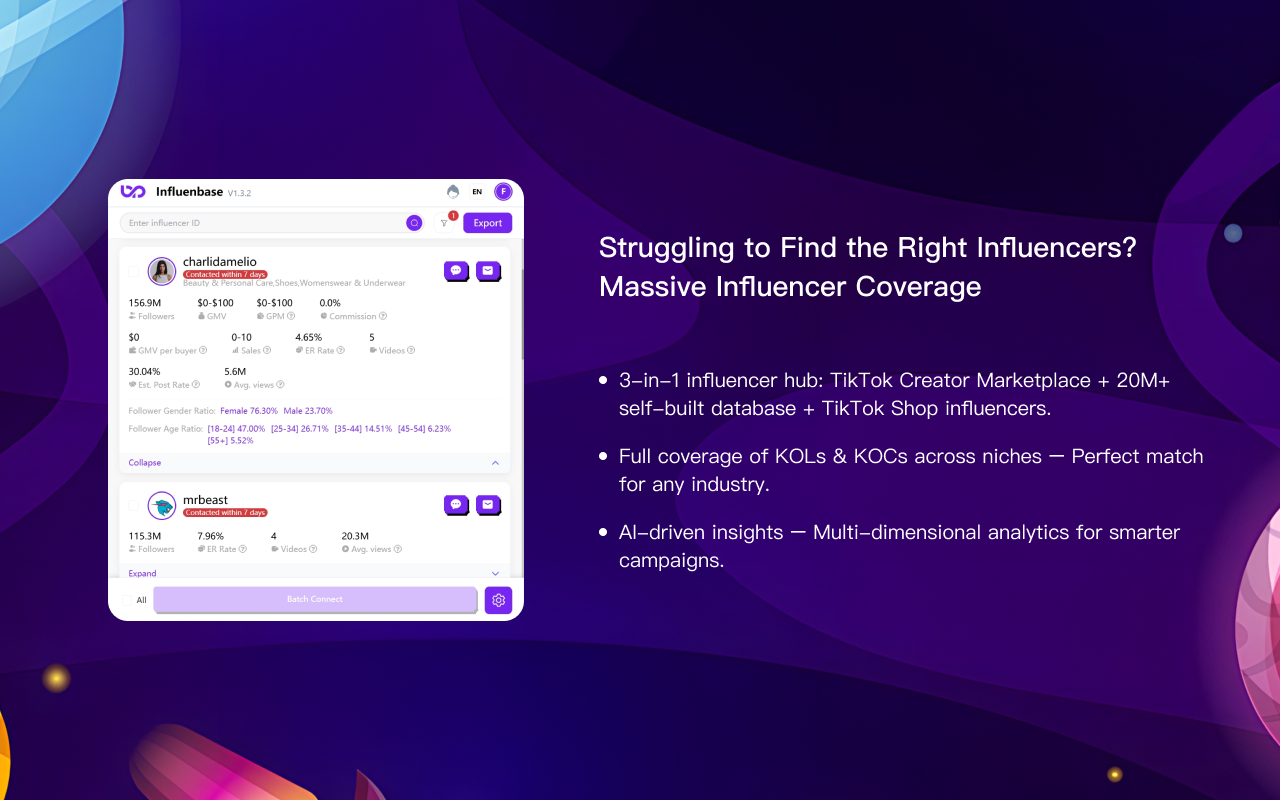Influenbase media 2