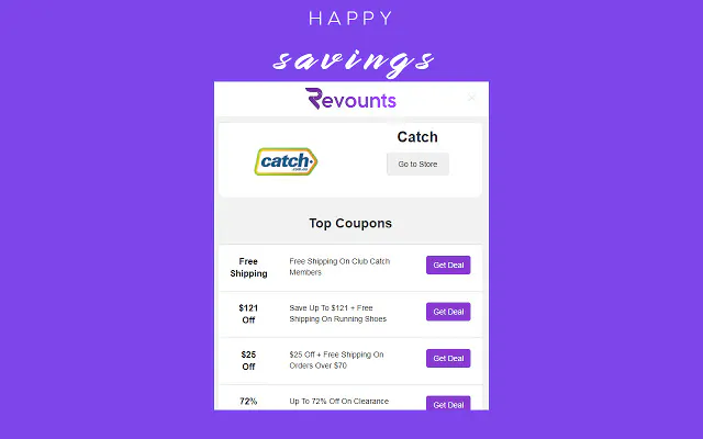Revounts - Coupons & Discount Extension