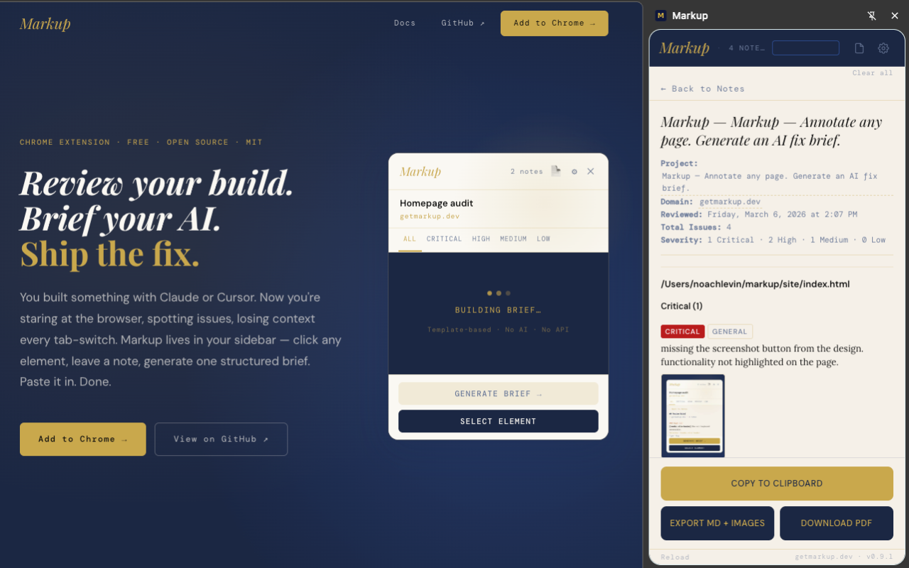 Markup gallery image