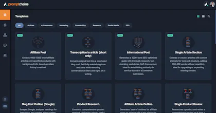 Promptchains gallery image