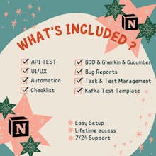 Software Test Management Notion Template gallery image