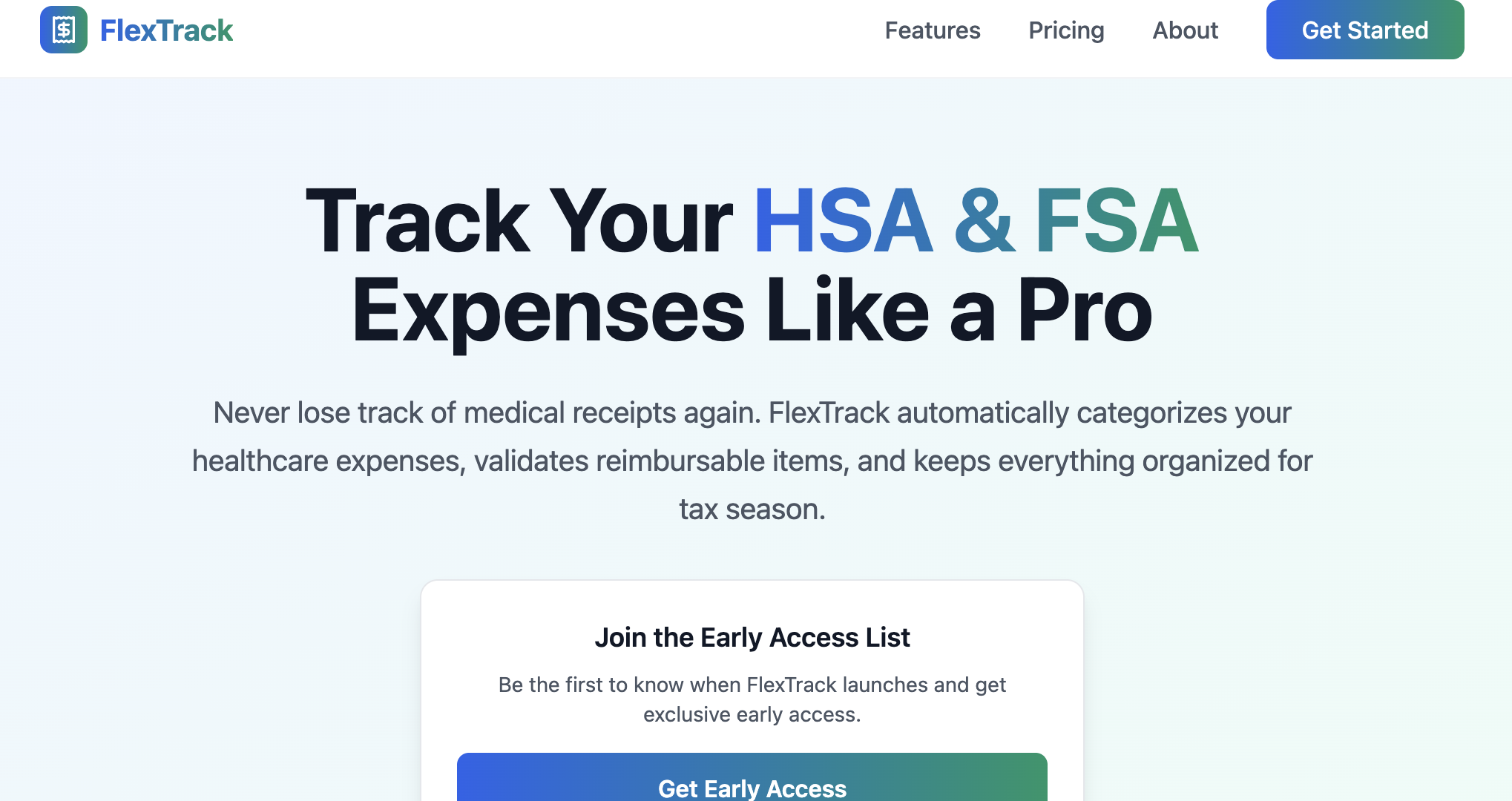 Applicazione del tracker a spese HSA/FSA - Tieni traccia delle tue spese FSA/HSA e prendi i contanti media 3