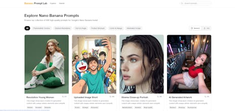 Nano Banana Prompts Lab gallery image