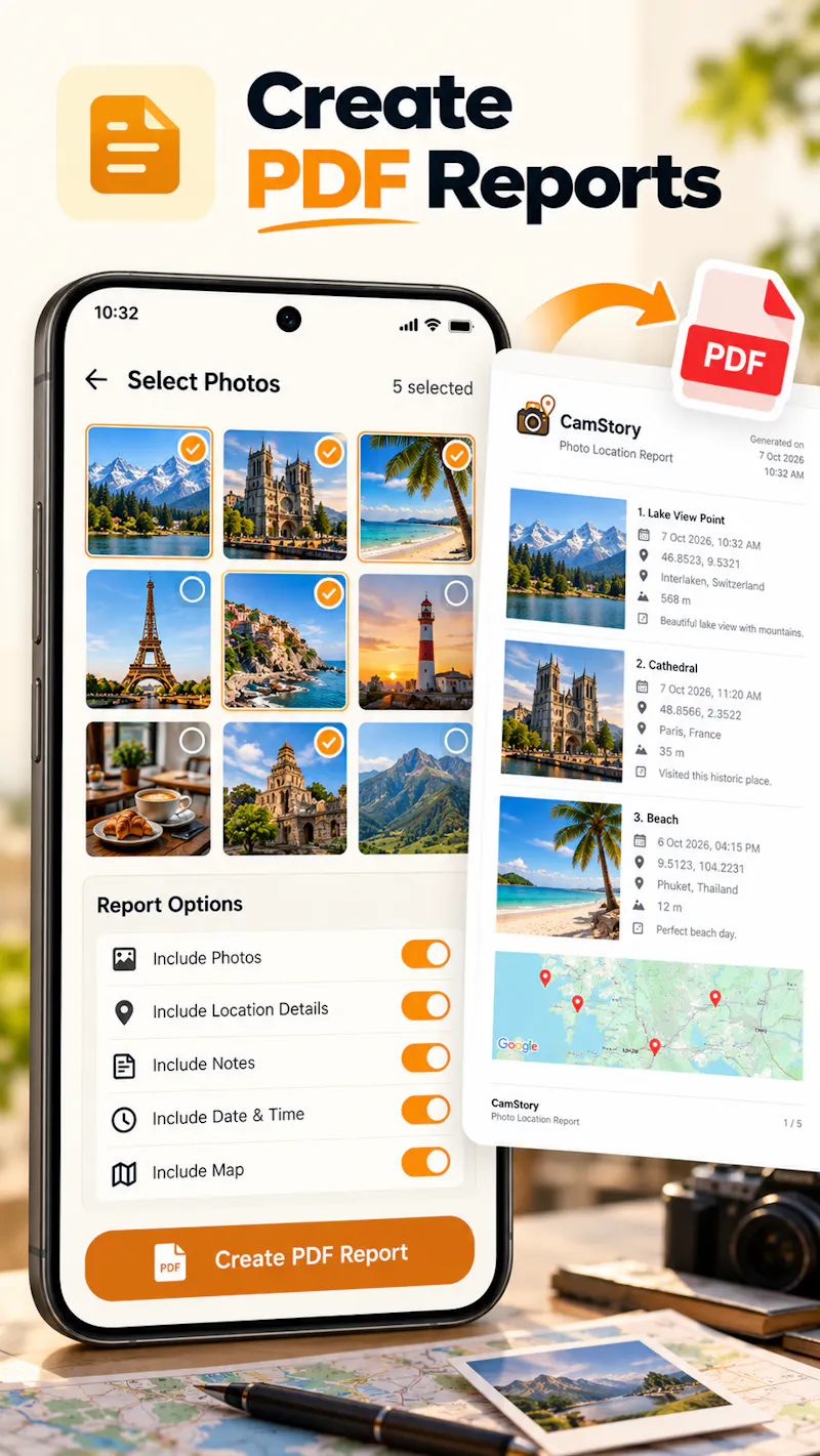 CamStory: GPS Photo & Notes screenshot 4