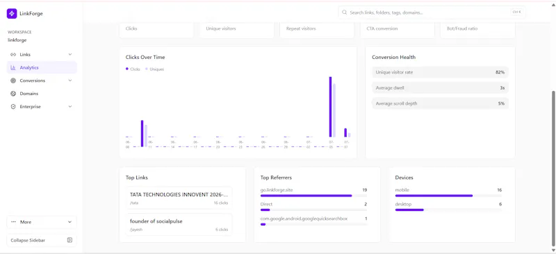 LinkForge screenshot 3