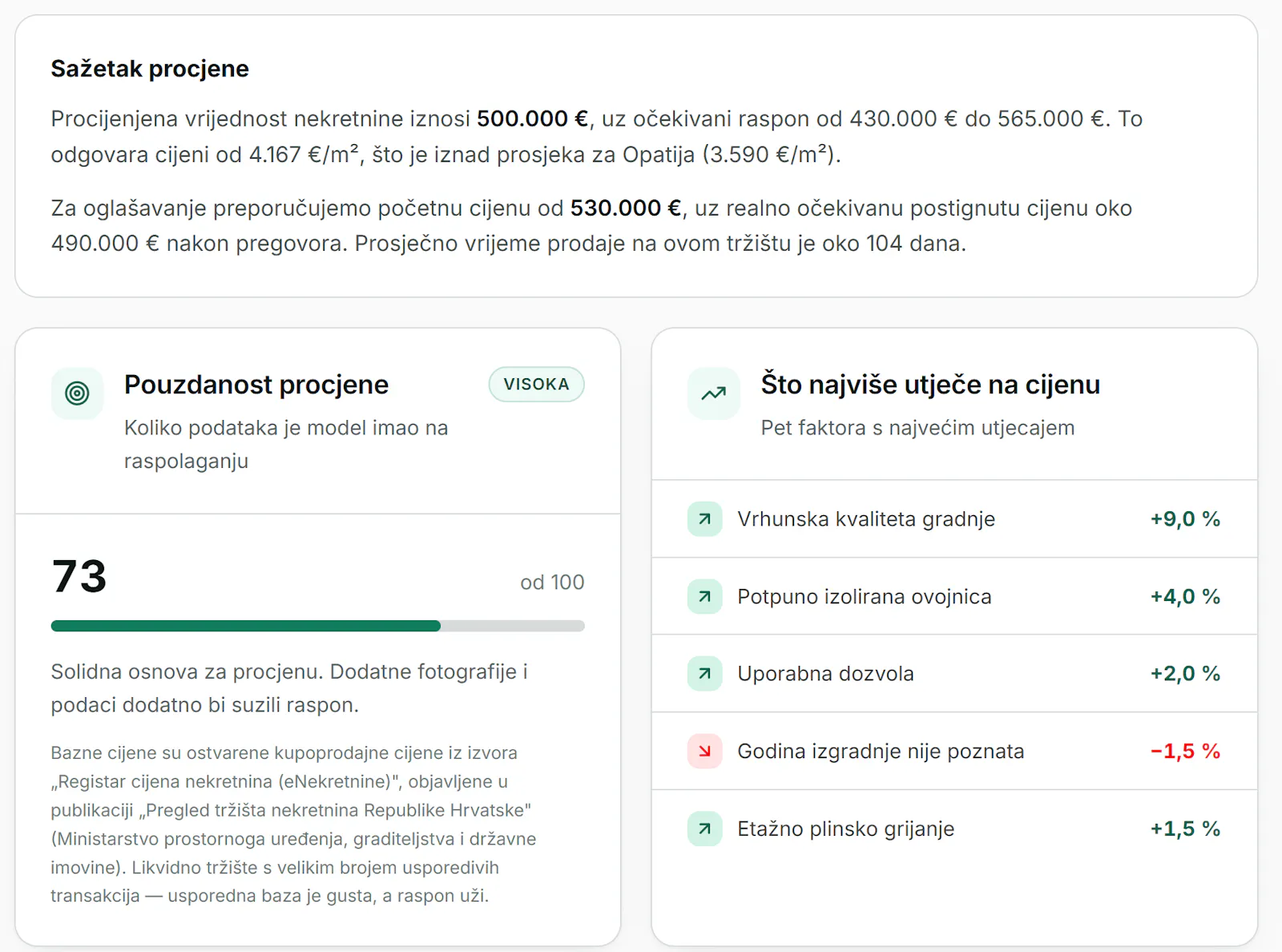 Procijeni nekretninu EU screenshot 3