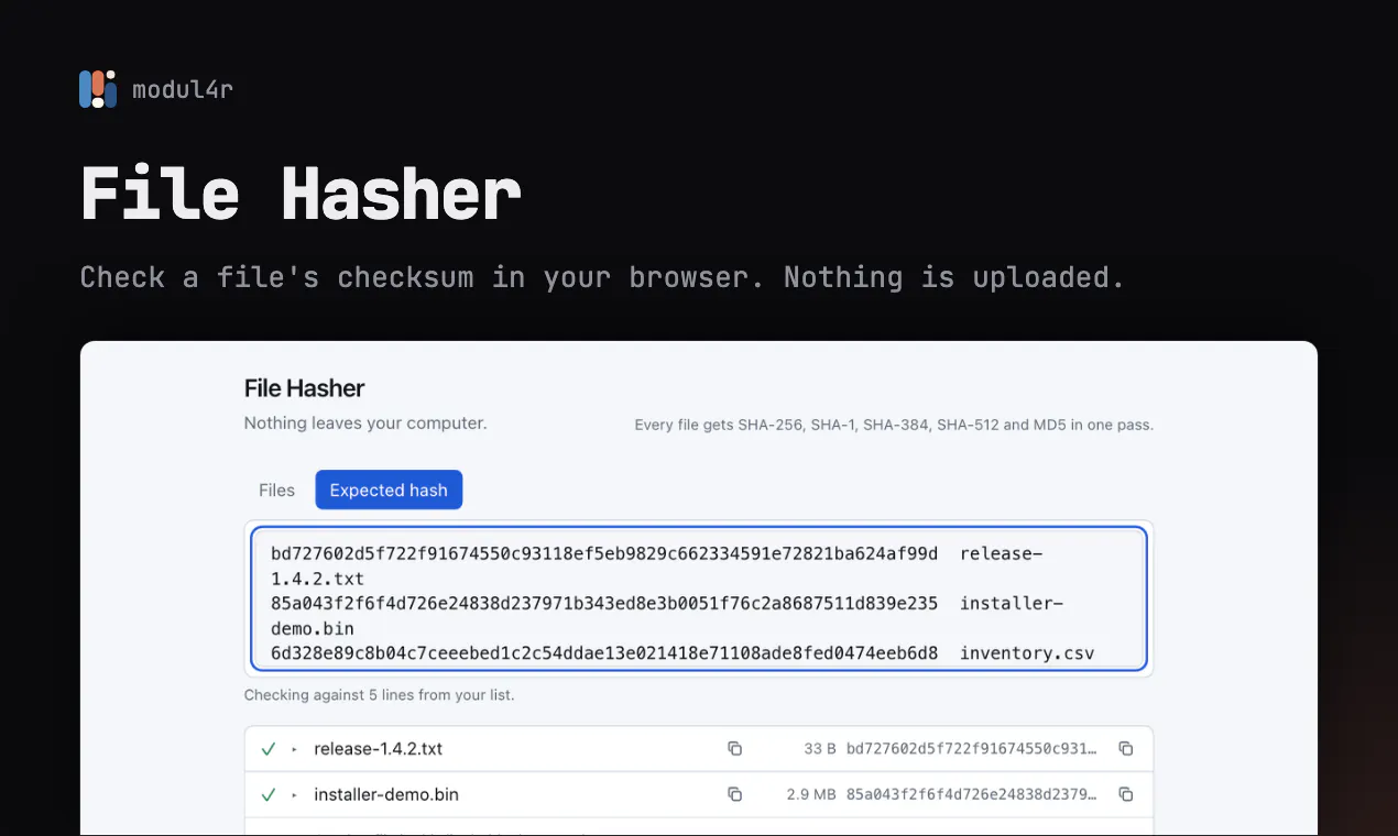 File Hasher gallery image