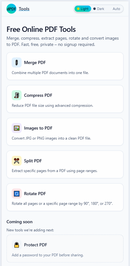 MyPDFTools - Screenshot 3 preview