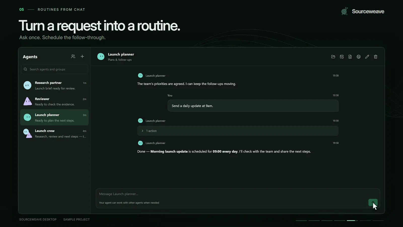 Sourceweave screenshot 3