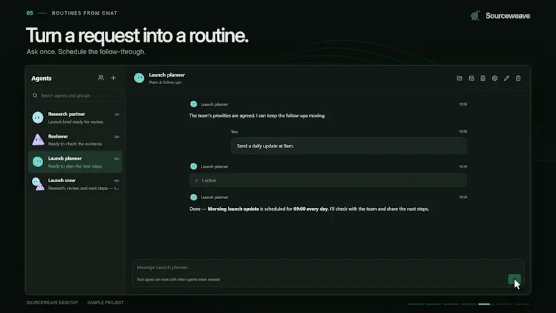 Sourceweave screenshot 3