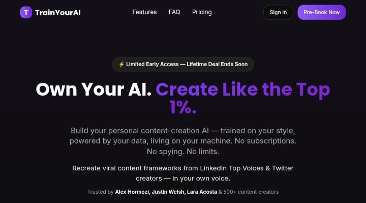 TrainYourAI gallery image