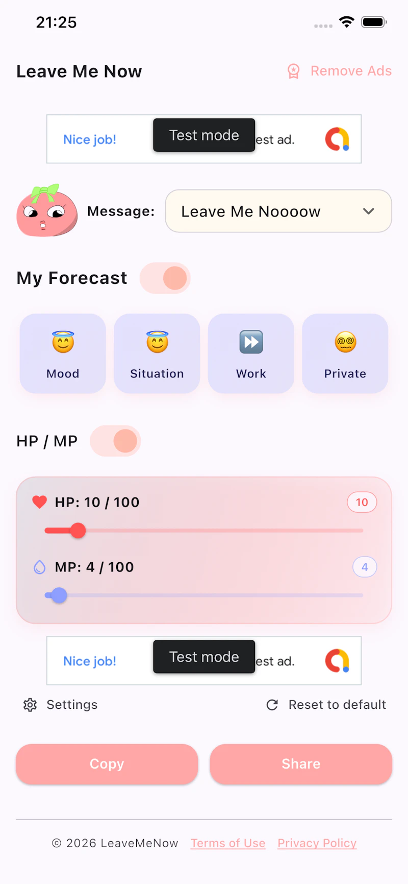 LeaveMeNow screenshot 5