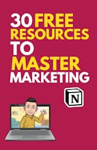 TOP 30 RESOURCES TO MASTER MARKETING gallery image