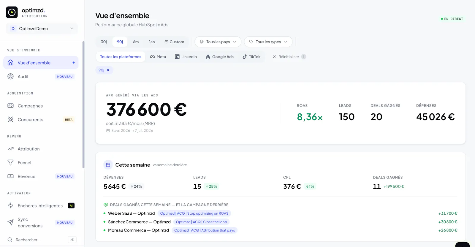 Optimzd screenshot 1