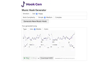Music Hook Generator π΅ gallery image