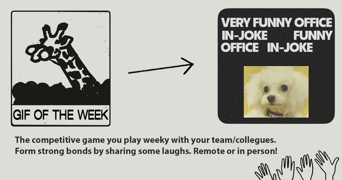 Gifoftheweek - เกมการแข่งขันที่รวดเร็วที่คุณเล่นกับทีมของคุณเพื่อสร้างพันธบัตร media 1