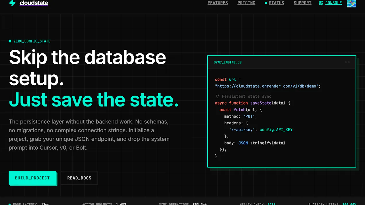 CloudState product