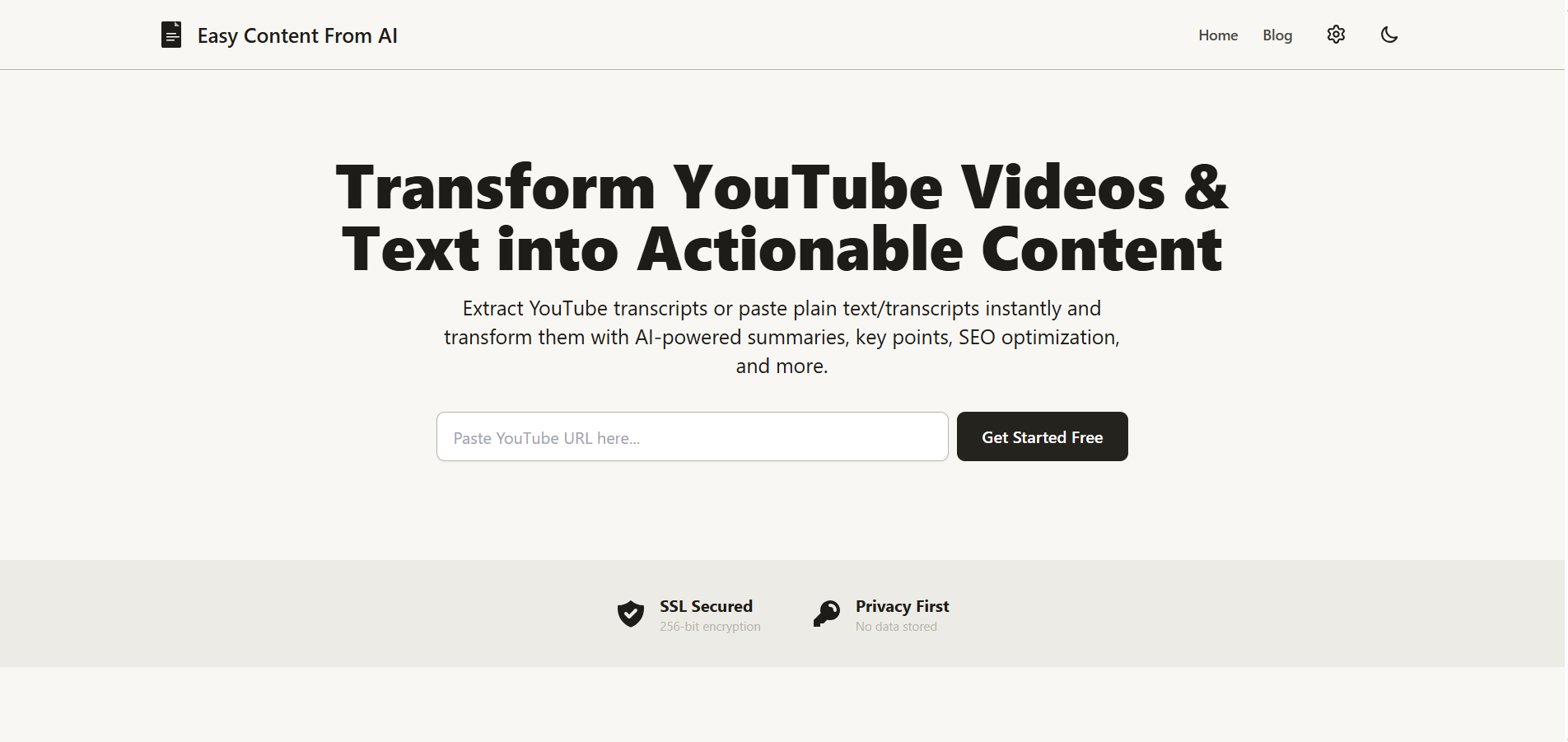 The Magic way to get content from video logo