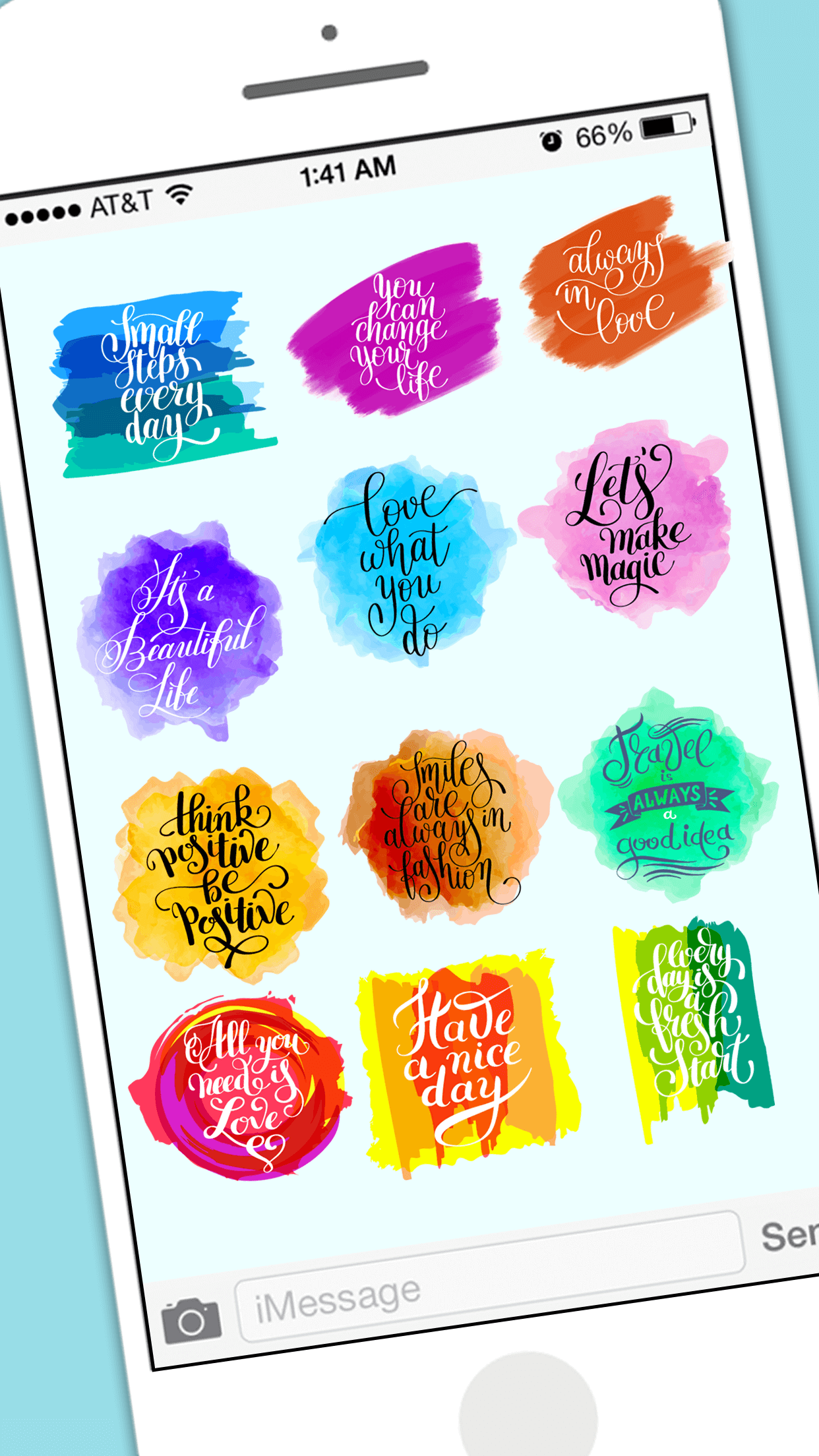Motivational Success Stickers iMessage gallery image