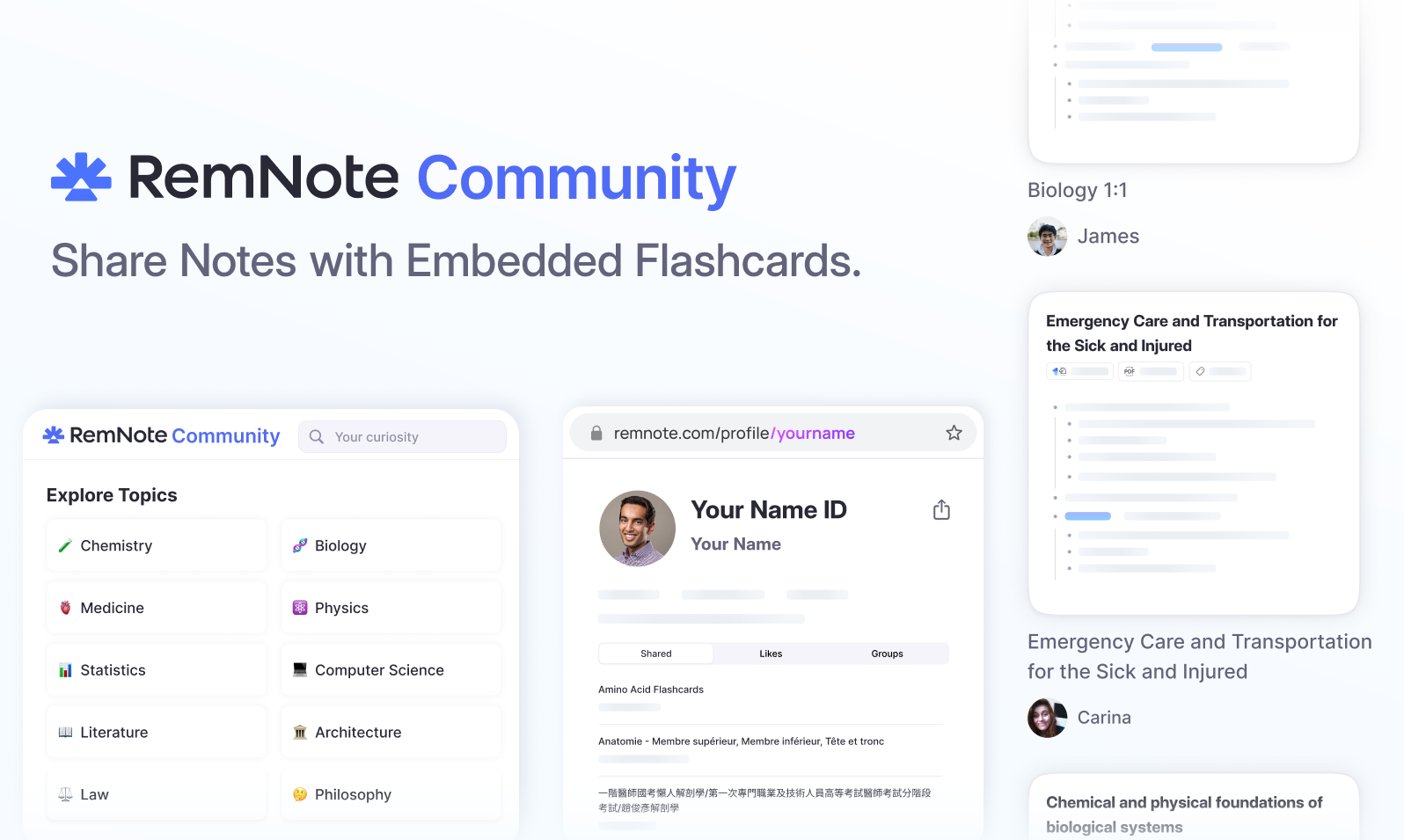 startuptile Community-Share discover & collaborate on study notes and flashcards