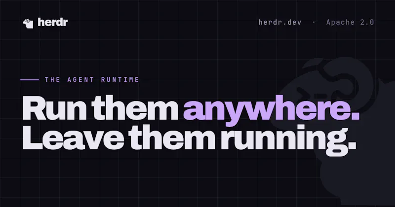 Herdr screenshot 1