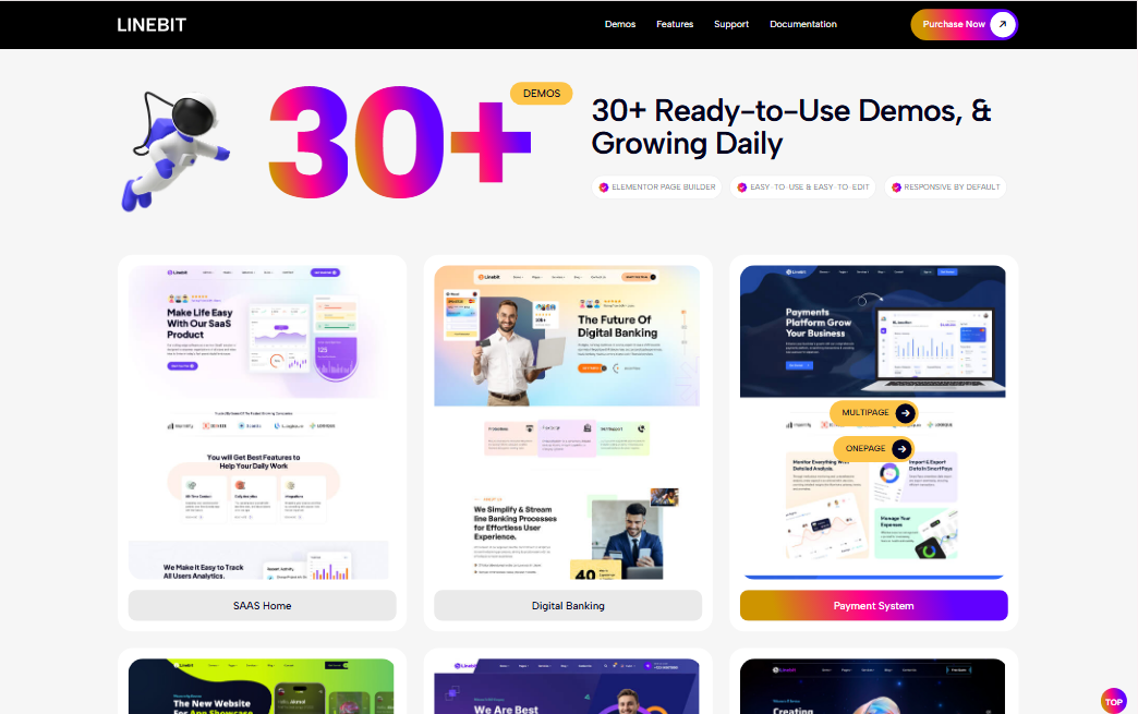 Multipurpose WordPress Themes gallery image