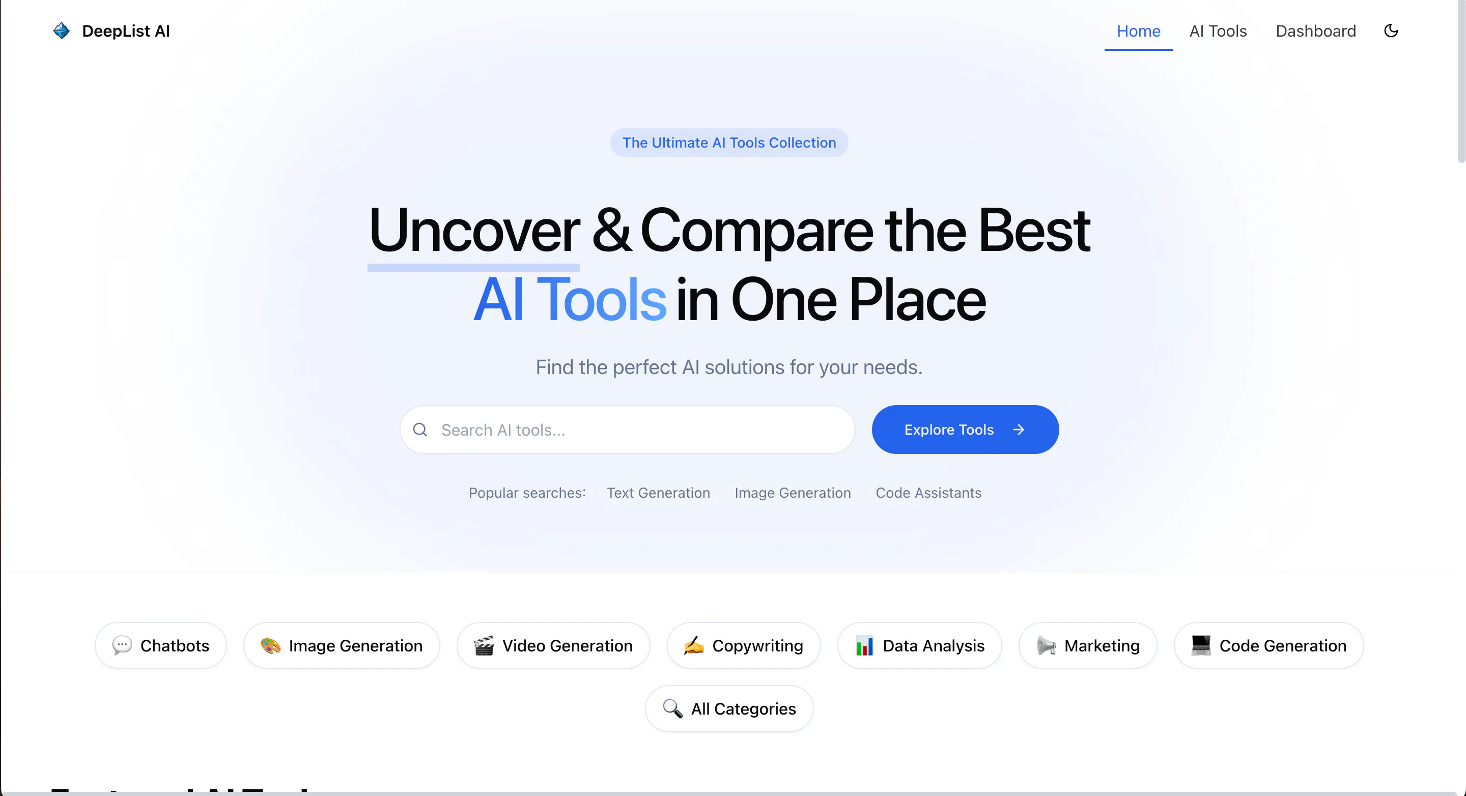 DeepList AI gallery image