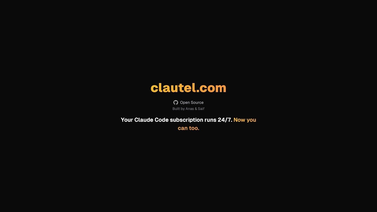 Clautel - Claude Code from your phone gallery image