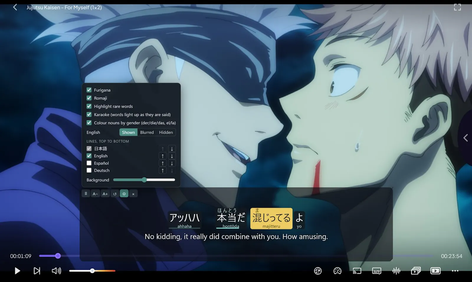 Polyglot Subs screenshot 5