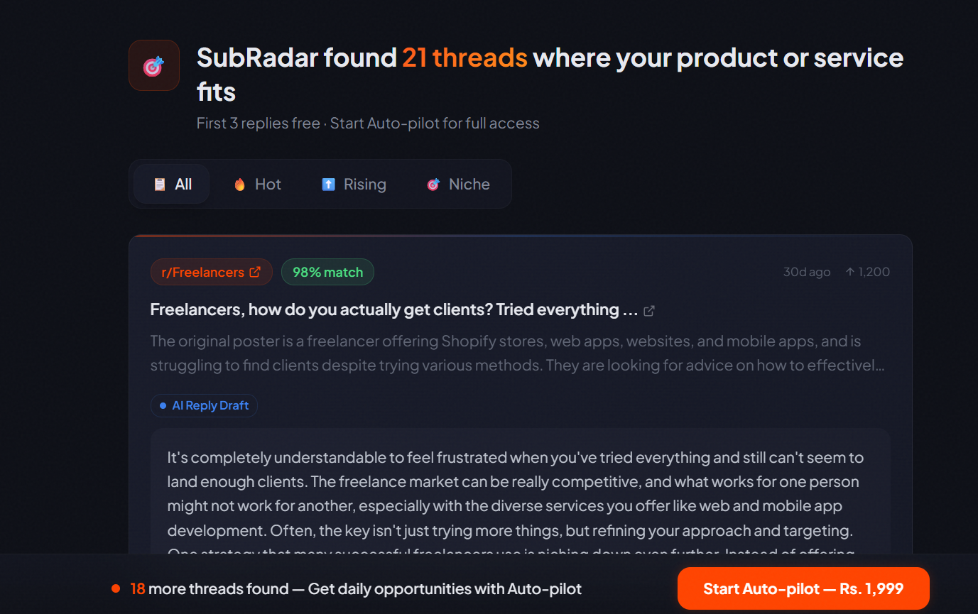 SubRadar AI gallery image