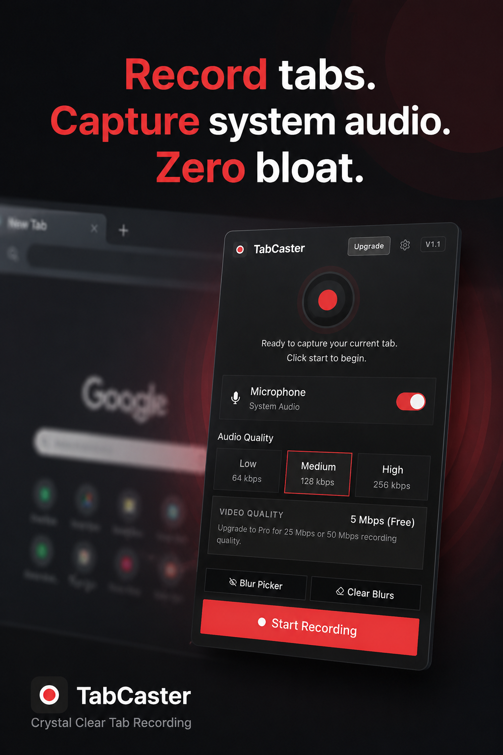 TabCaster Screen Recorder gallery image