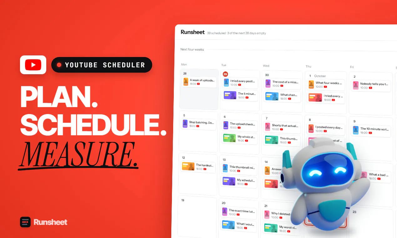 Runsheet gallery image