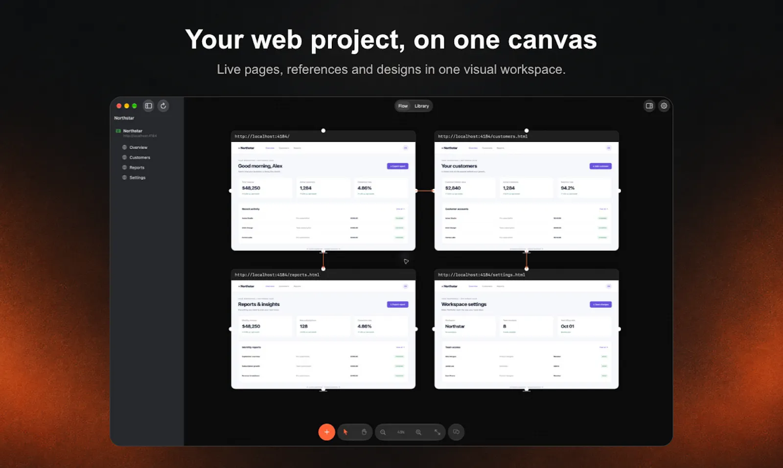 Web Frames screenshot 1