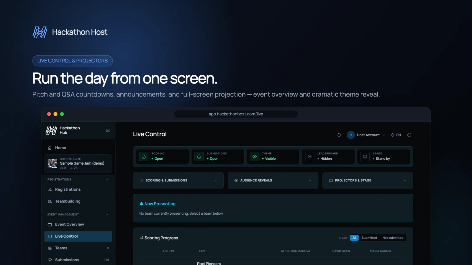 HackathonHost screenshot 6